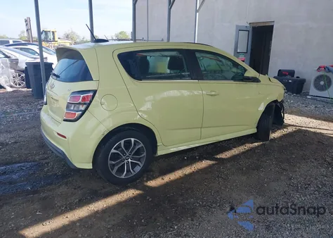 2017 Chevrolet Sonic Lt Auto from USA, damaged, VIN 1G1JD6SHXH4162147